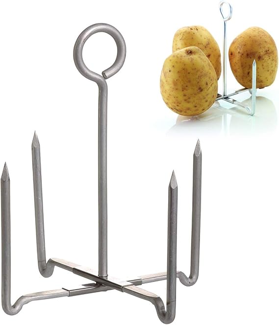 KitchenCraft 4 Pronged Potato Baking Stand (2pcs pack)