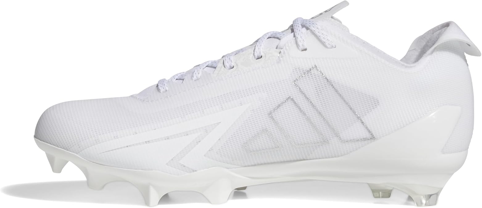 adidas Mens Adizero Electric American Football Sneakers Shoes - White