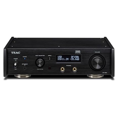 Teac UD-503-B Dual-Monaural USB DAC with Headphone Amplifier Black