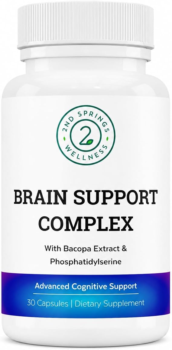 Brain Supplements for Memory and Focus, Nootropic Complex 30 Ct