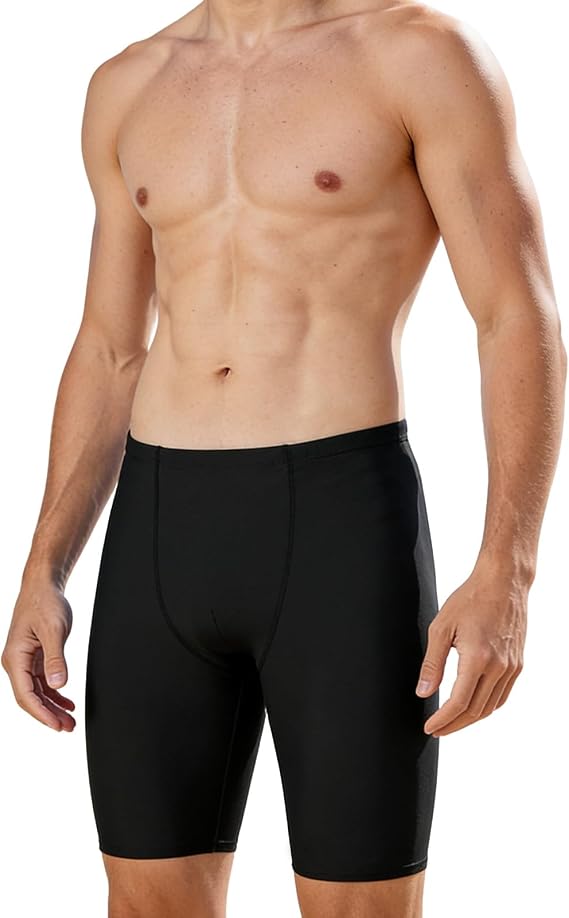 NWDEY Arena Jammers Swimming Trunks Men - Quick-Dry & Recycled Fabric, Comfortable Form-Fitting Trunks for Men's Training