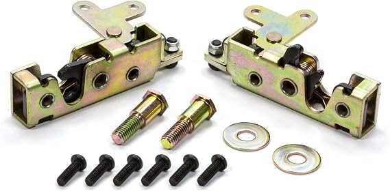Autoloc AUTBCSM Locking Mini Bear Claw Door Latch Set