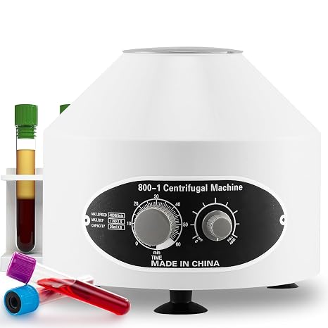 Mxmoonant Centrifuge Machine Electric Desktop Lab Benchtop Centrifuges