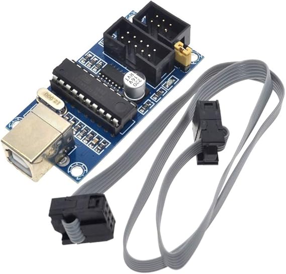 Hailege USBTiny USBtinyISP AVR ISP Programmer AVR 6/10 Pin Boot Loader for Arduino IDE Boot Loader