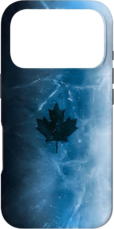 Blue Black Ice Case Case for iPhone 17 Pro