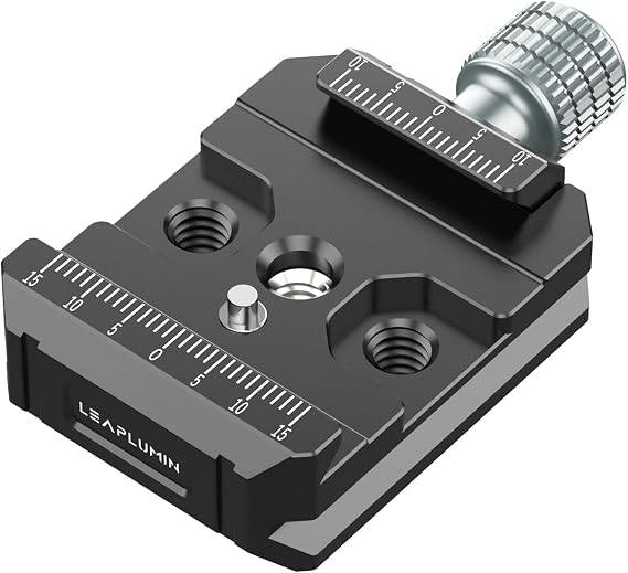 Aluminium Arca Swiss Type Clamp with 3/8 & 1/4 Screw,Quick Release Plate Arca QR Clamp for DJI Ronin S/SC