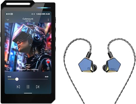 HiBy R4 mp3 & mp4 Players & HiBy x FAUDIO Project Ace HiFi IEMs