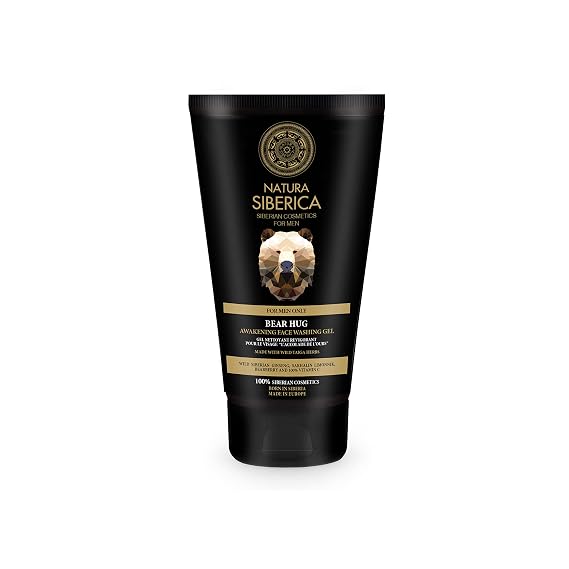 Natura Siberica For Men Only Bear Hug Face Washing Gel 150ml