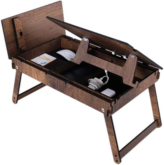 Vigo Wood - BT201 Katlanır Ayaklı Laptop Çalışma Sehpası