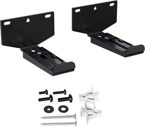 ECHOGEAR Soundbar Wall Mount for Speakers up to 20lbs, 3 Depth Adjustment
