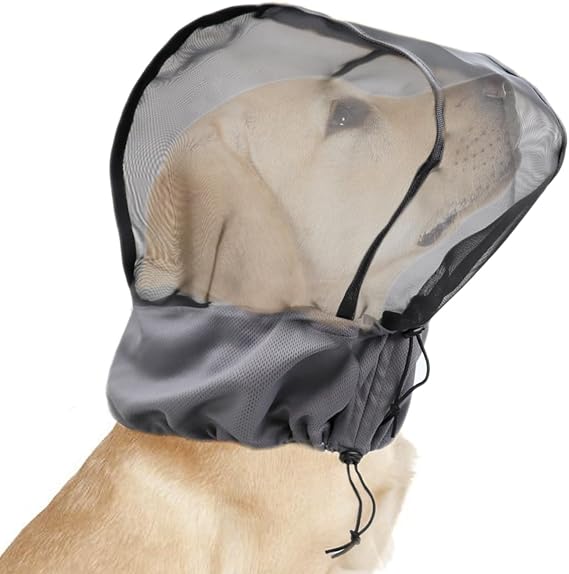 Dog Foxtail Mask Dogs Head Protector Face Guard Prevent Foxtails Thorns Sticks Rocks