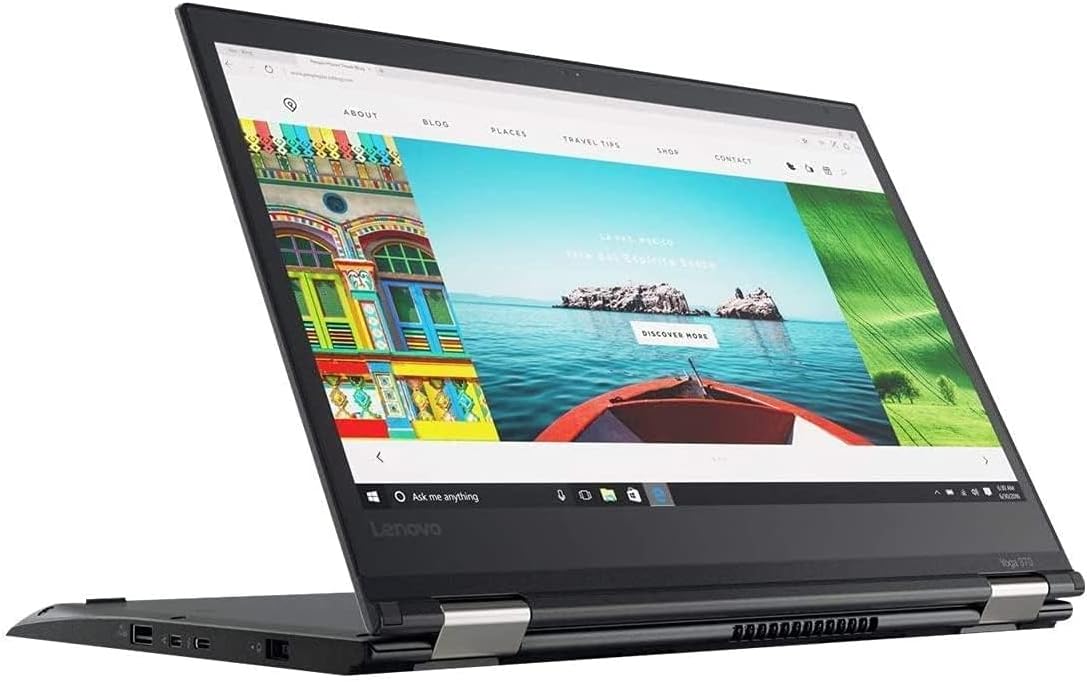 Alienware Lenovo ThinkPad Yoga 370 13.3-inch FHD, Core i7-7600U 2.8GHz, 16GB RAM, 512GB M.2-SATA, Windows 10 Pro 64Bit, CAM, Touch, Renewed