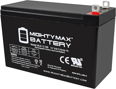 Mighty Max Battery 12V 9AH SLA Battery Replacement for Generac GP7500E