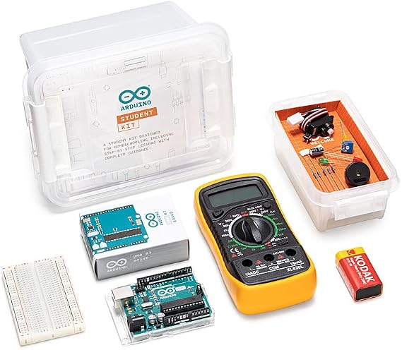 Arduino Student Kit [AKX00025] - Complete STEM Learning Kit with Hands-On Projects, Sensors, Components, and Interactive Curriculum for Electronics and Programming