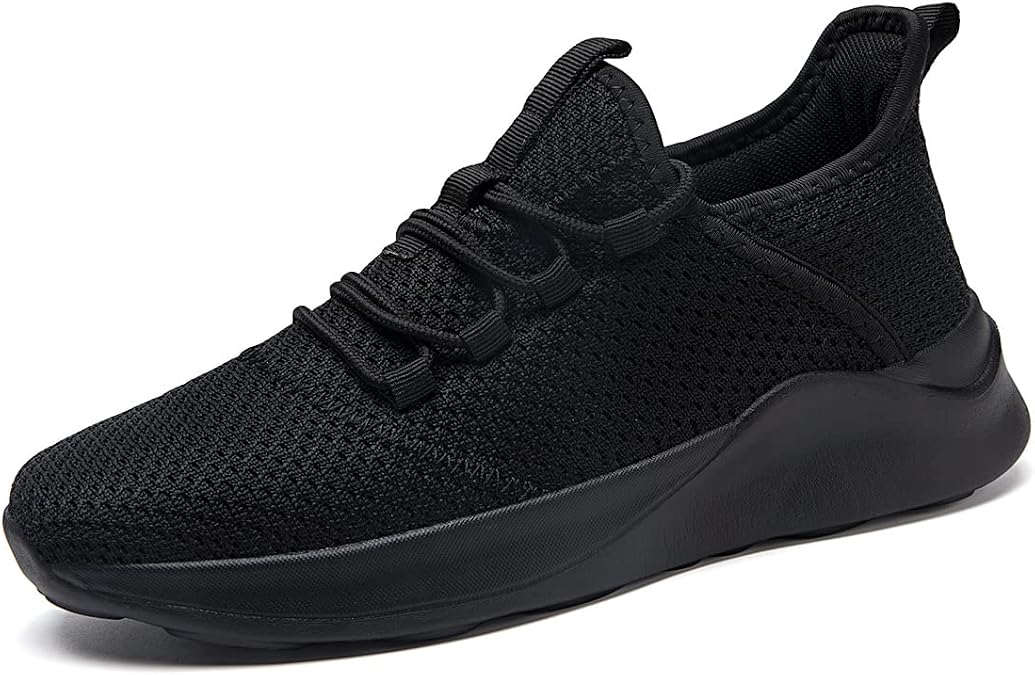 WYGRQBN Mens Walking Tennis Shoes Non Slip Lightweight Cushion