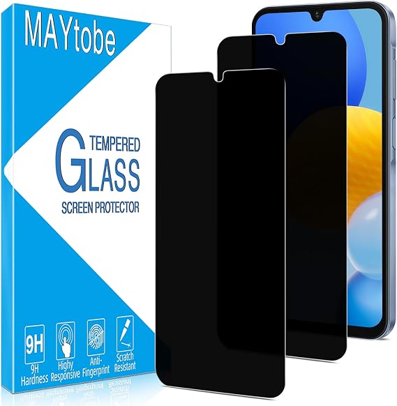 MAYtobe 2-Pack Screen Protector for Samsung Galaxy A15 5G Tempered Glass