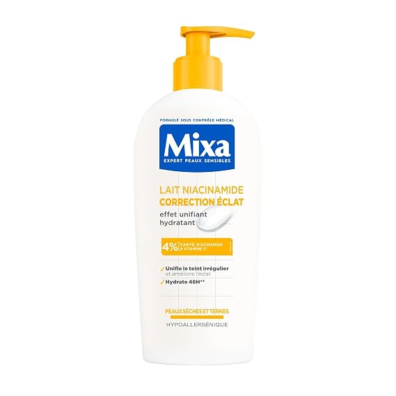 Mixa Milk Niacinamide Correction Radiance 250ML