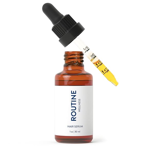 Routine Wellness Hair Serum, Rosemary, Argan, Tea Tree - 30ml (Pack of 1)