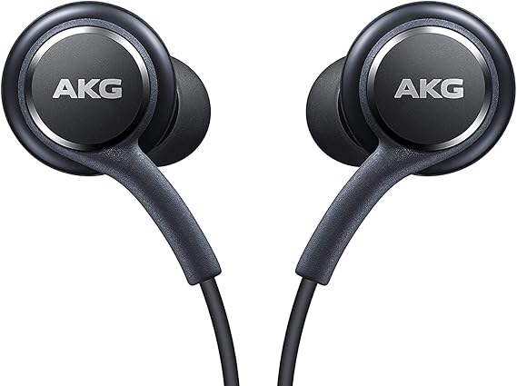 AKG Stereo Headphones for Samsung Galaxy S8 / S9 / S8 Plus / S9 Plus / S10 / Note 8/9, with Microphone