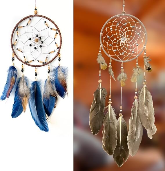 Dream Catchers Handmade Feather Native Home Wall Decoration