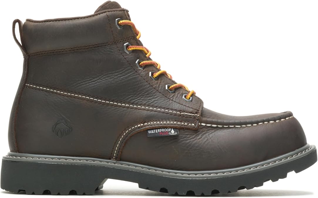 Wolverine Men's Floorhand Moc Toe 6in Tan Work Boot
