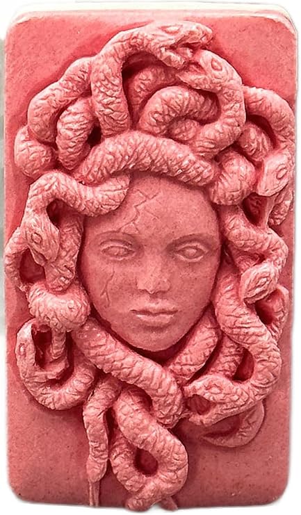 Medusa Silicone Mold for SOAP Making Plaster Wax Resin Clay Candle