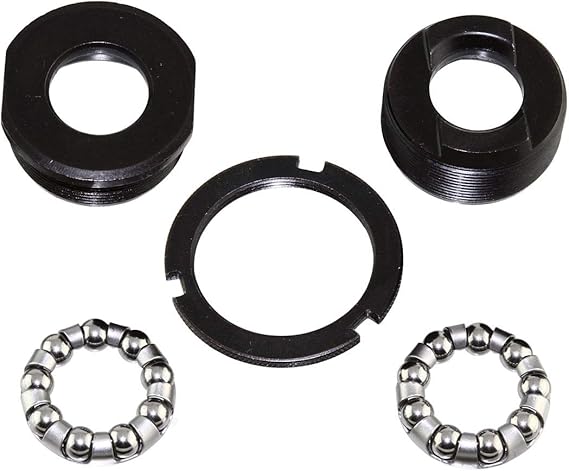 Alta Bicycle Bottom Bracket Cup Set for 3-Piece Cranksets 1.37x24 tpi