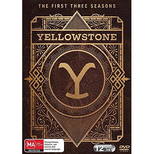 Yellowstone: Complete Seasons 1 - 3 1 2 3 DVD Box Set Collection Series