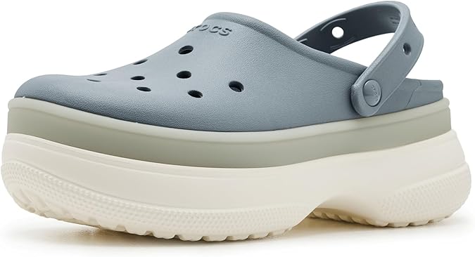 Crocs Unisex-Adult Classic Stacked Clogs Platform Platform