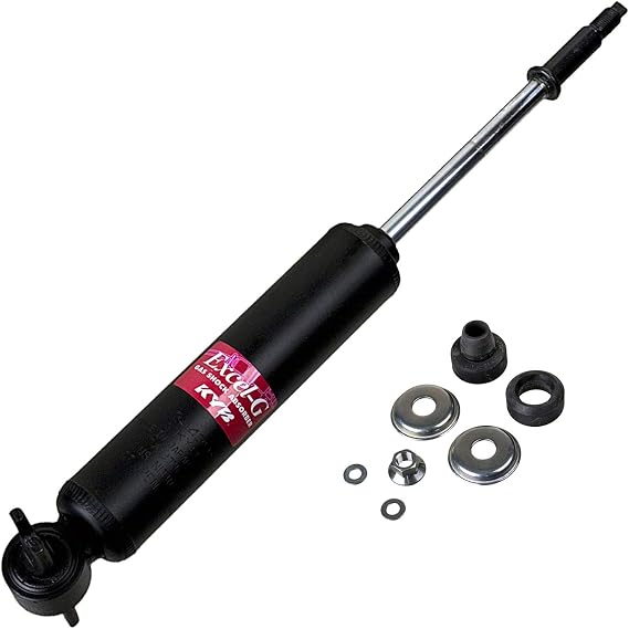 KYB 344398 Excel-G Gas Shock, Black , Silver