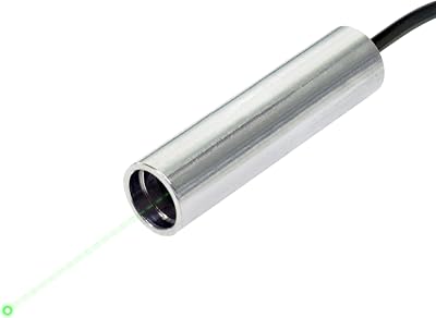 Green Circular Dot Laser Module, 520 nm, Class IIIa 3R Industrial Laser, 36 VDC, VLM-520-62 LPA - High Visibility, Precision Alignment for applications within 5 meters, Made in Taiwan