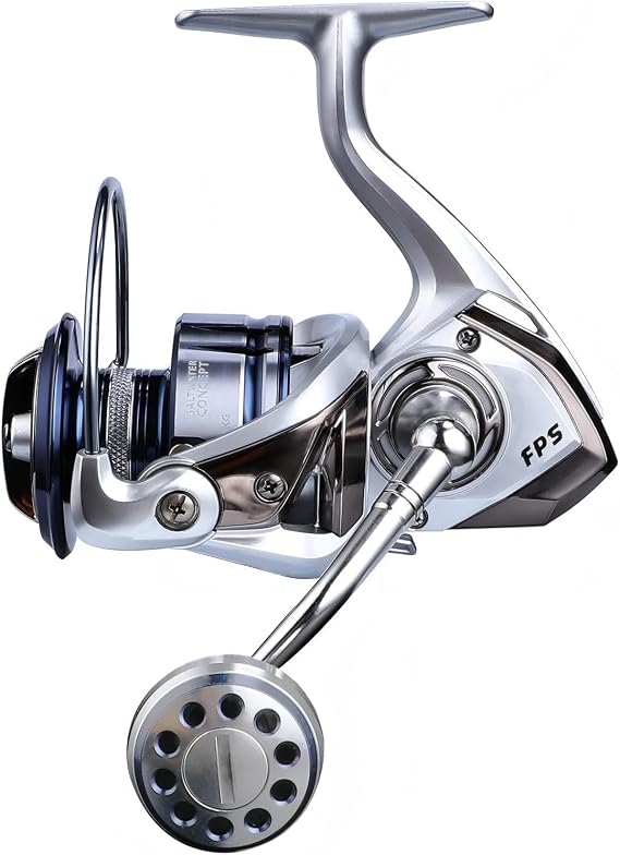Saltwater Spinning Reel, 13+1BB Smooth Saltwater Fishing Reels, Carbon Drag