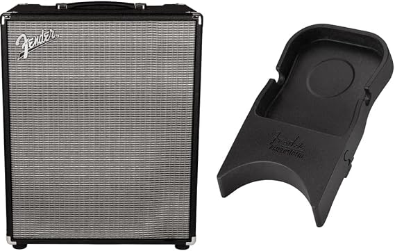 Fender Rumble 200 V3 Bass Amplifier, with Amperstand Guitar Cradle