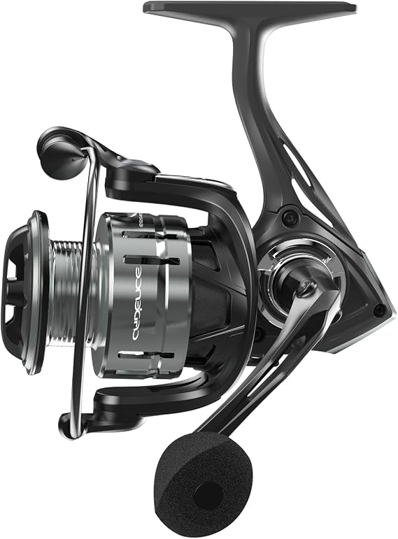 Cadence Essence Spinning Reel, Lightweight Carbon Frame and Side Plates, 9 + 1 Durable & Corrosion Resistant Ball Bearing System, Smooth and Powerful Drag