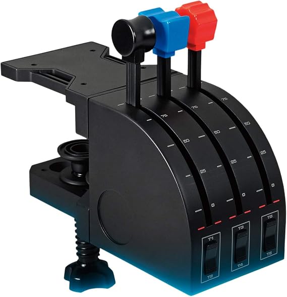 Logitech Pro Flight Throttle Quadrant Joystick