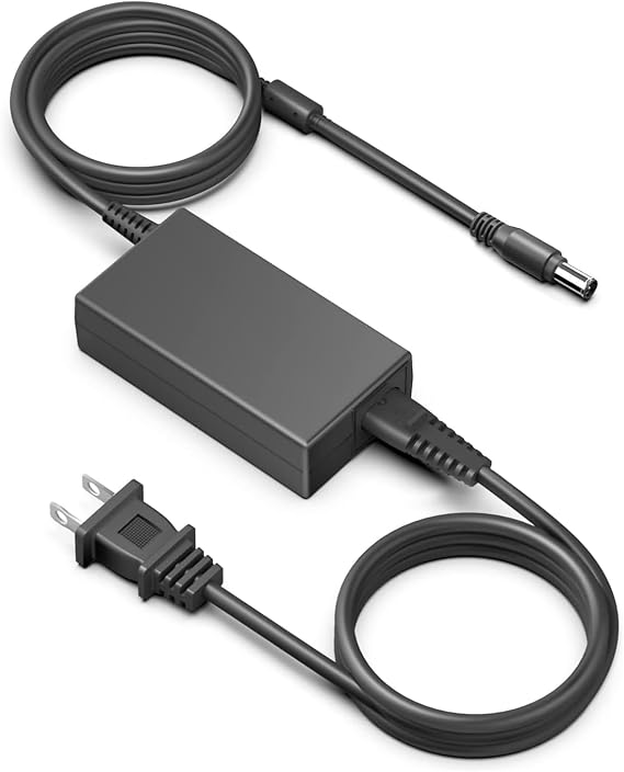 HKY AC Adapter for Epson FastFoto FF-680 FF-640 WorkForce ES-400 II ES-500W ES-500WR DS-530 J381A DS-770 DS-780N GT-S80 GTS-50 GT 1500 2500 GT-F520 GT-F570 GT-550 DS-760 DS-860 WF-100 Document Scanner