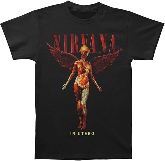 Nirvana Men's In Utero T-shirt Black