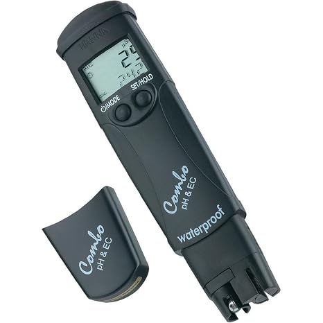 Hanna Instruments HI98129 Meter, pH/EC/TDS/Temp, 10" Height, 11" Wide, 20" Length