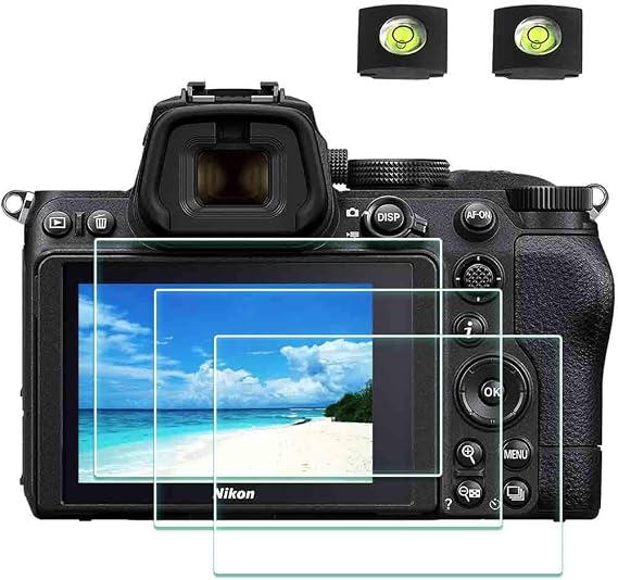 ULBTER Screen Protector for Nikon Z5 II Z50 II Z5 Zf Z6III Z6II Z7 II Z8 Z9 | [3+2Pack] Tempered Glass for Nikon Z6 Z7 Z 5 Z f Z50II Z5II Z 8 Z 9 Z6 II Z7II 0.3mm 9H Hardness Anti-Scrach Anti-Bubble