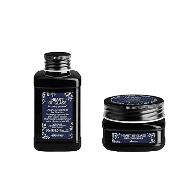 Davines Heart of Glass Silkening Shampoo for Blonde Care, Nourishing Protection for Natural Or Cosmetically Treated Hair