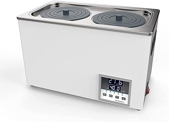 Digital Thermostatic Lab Water Bath,Digital Water Bath Lab Heating Thermostatic Devices Digital Display Lab Equipment,Stainless Steel Liner Anti-dry Burning Thermostatic Water Bath