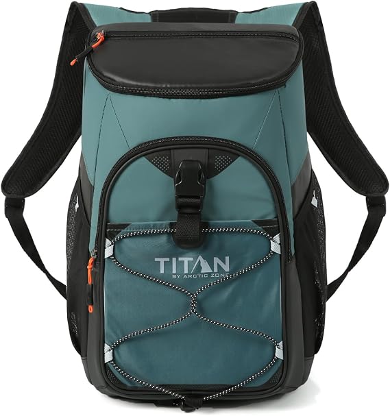 Titan 24 Can Backpack Cooler, Keeps Ice Up to 2 Days