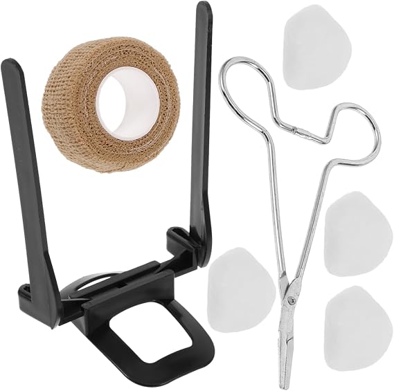 HANABASS Dog Ear Stand Up Support Tool Posting Kit for Doberman Pinscher German Shepherd Samoyed Puppy Ear Correction Sticks with Breathable Tape Accessories