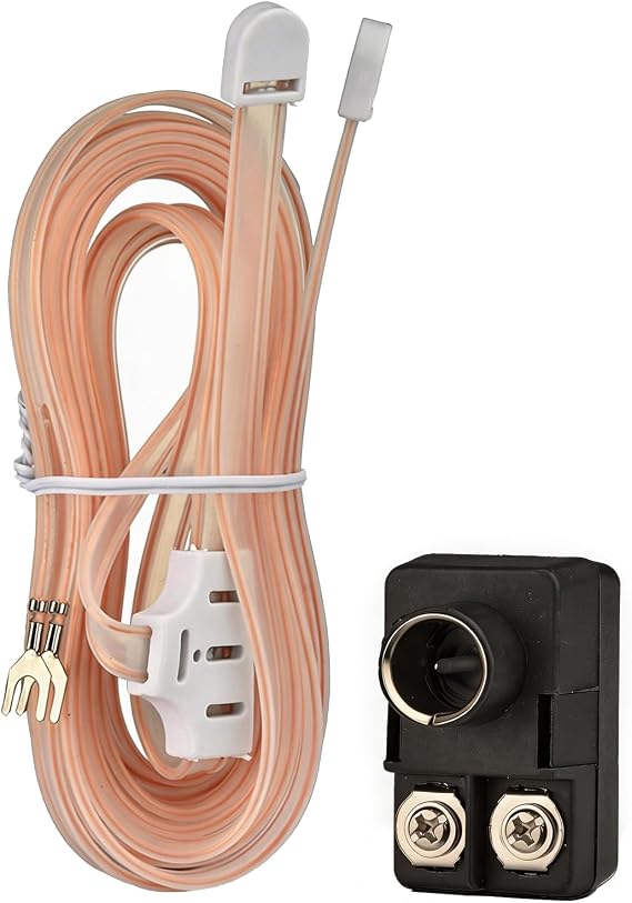 Bingfu FM Radio Antenna T-Type Cable,Transformer Balun F-Type Adapter