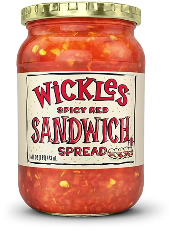 Wickles Spicy Red Sandwich Spread, 16 oz (Pack - 1)