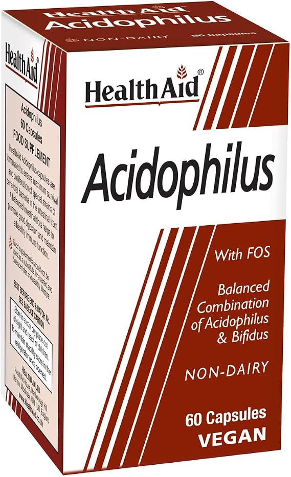 HealthAid Acidophilus, 60 Vegicaps