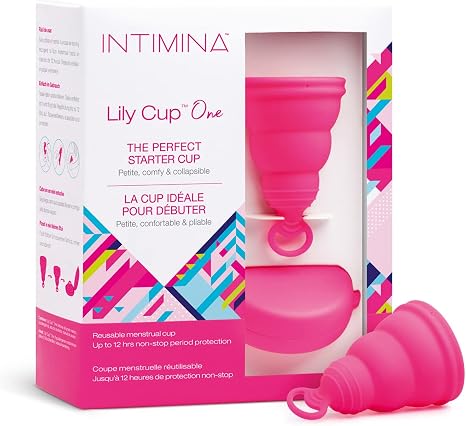 Intimina Lily Cup One – The Collapsible Teen Menstrual Cup for Beginners
