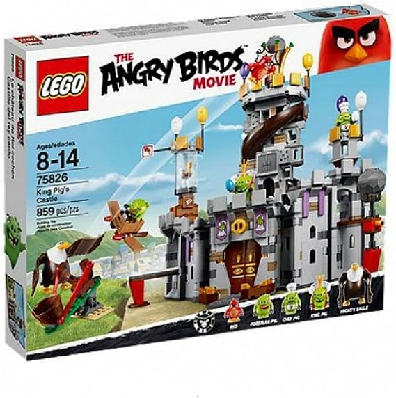 LEGO 75826 Angry Birds King Pig’s Castle Building Set
