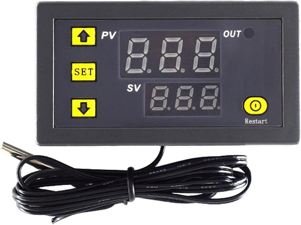 W3230 Dijital Termostat Sıcaklık Kontrol Cihazı, 110-220V