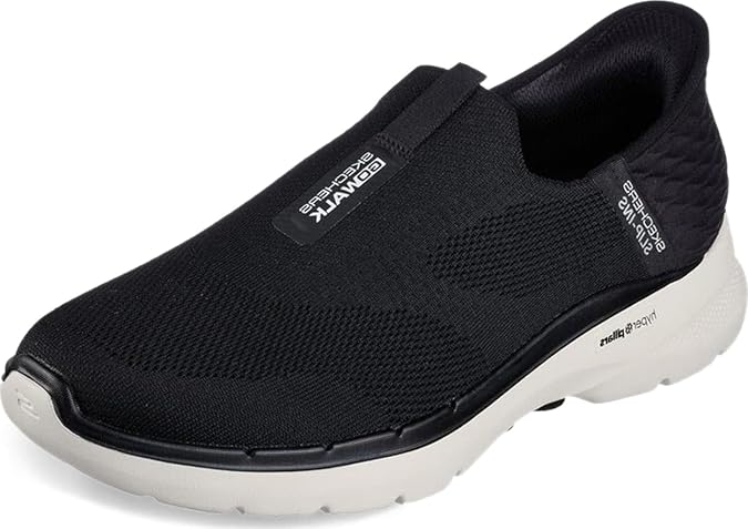 Skechers Men's Gowalk 6 Slip-ins - Athletic Slip-on Walking Shoes | Casual Sneakers with Memory FoamSneaker